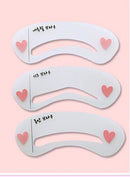 Grooming Shaping Assistant Template Eyebrow Drawing Card Brow Make-Up StencNMTE