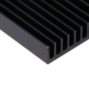 1pcs 60*60*10mm Black Aluminum Radiator Motherboard Chip Heatsink BX