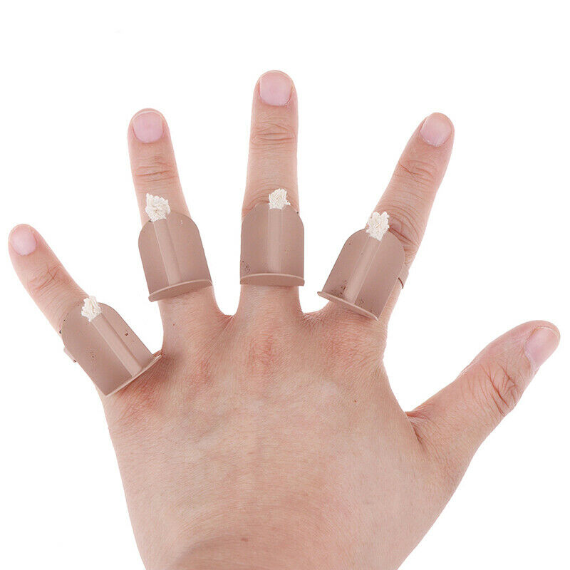 4Pcs/Set Finger Fire Magic Stage Prop professional Tricks Magician Tool OZ