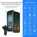 QC3.0 Wireless Bluetooth Car USB Charger Transmitter Handsfree MP3 Radio Adapter