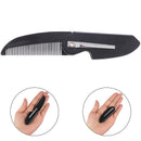 1Pc Portable Foldable Pocket Clip Hair Mustache Folding Beard Comb Styling To BX