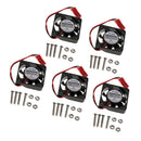 5x DC 5V CPU Cooling Fan 30mm Ultra Quiet Radiator Heatsink for Raspberry Pi 3
