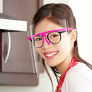 4Pcs Safety Full Face Shield Guard Transparent Goggles Visor BBQ Protector