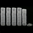 200x Plastic Coin Storage Display Capsules  Storage Collectible 22mm