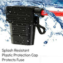 120 Assorted Fuses with 10 Inline Fuse Holders - Includes Fuse Puller Tool,