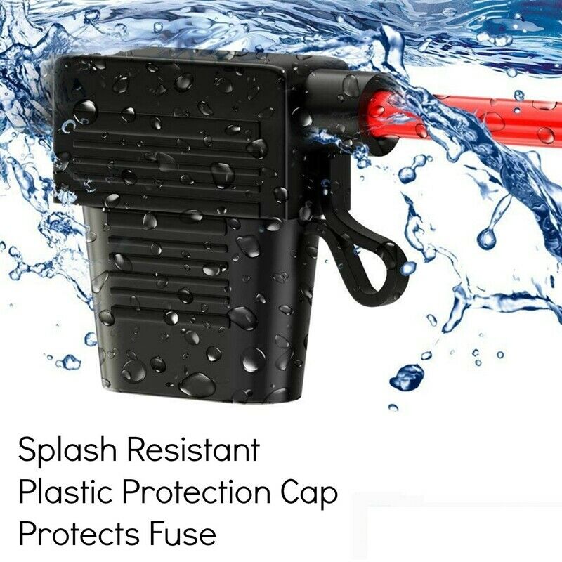 120 Assorted Fuses with 10 Inline Fuse Holders - Includes Fuse Puller Tool,