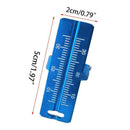 Dental Finger Ring Ruler Aluminum Gauge Span Measure Scale Measurement Tool