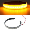 1Pc Led Motorcycle Handlebar Tail Light Turn Signal Yellow 120 Degree Viewi
