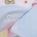 1Pc Baby bibs round neck 360 degree burp cloths infant saliva tow ME