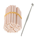 50x Spruce 4/4 Violin Sound Post+1x Stainless Steel   Setter Tool