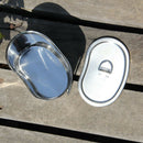 700Ml Stainless Steel Field Game Cooking Cup Camping Cooking Cup With Handl