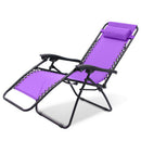 Replacement Fabric Cloth and Laces for Garden Lounge Bench Chairs Purple