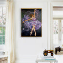 5D DIY Full Round Diamond Painting Girl Rhinestones Cross Stitch (QF302)