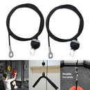 2pcs Fitness DIY Pulley Cable Rope Machine Attachment Hand Home Gym Accessory