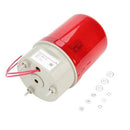 Industrial Flashing Sound Alarm Light,BEM-1101J 220V Red LED Warning Lights Q8C6