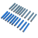 20Pcs Carbide Tip Tipped Lathe Tool Set 1/4 Inch Shank Metal Cutter Bit Cut