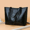 Retro Crocodile Leather Women Handbag Large Capacity Shoulder Shopping Bag