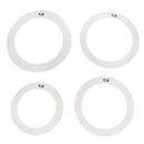 4 Pieces Drum Dampening Rings Eliminate Overtone 10 12 14 16 Percussion
