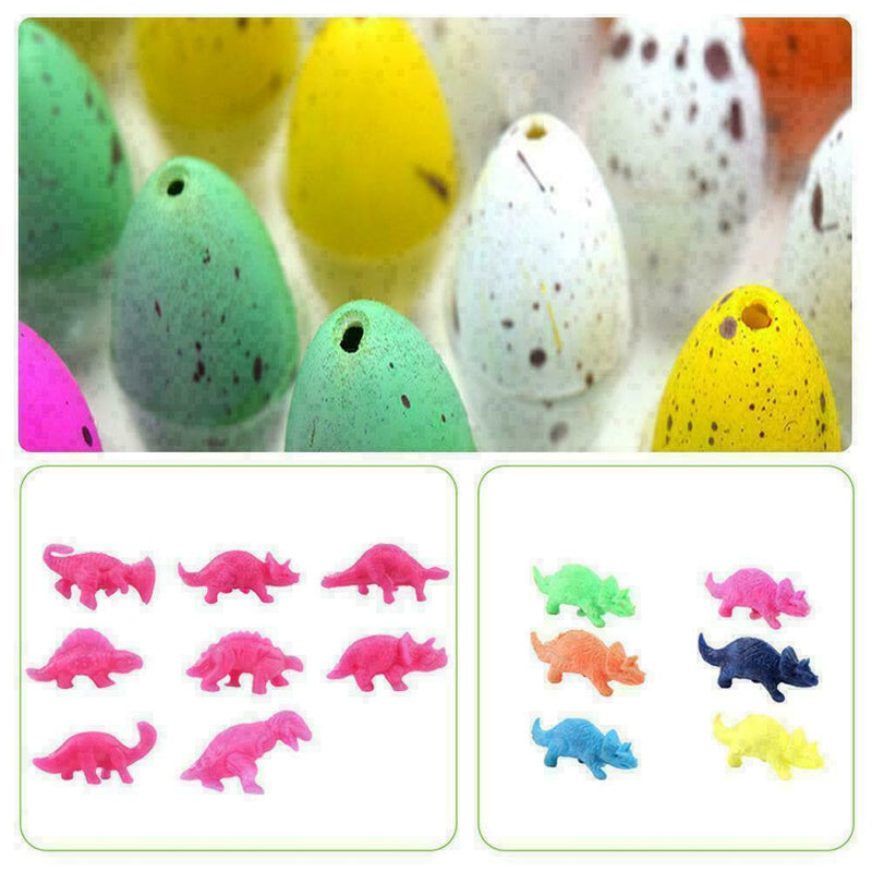 6pcs Dino Eggs Growing Hatching Dinosaur Add Child Inflatable Toys Wa Y7I8