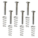 12 Pieces Electric Guitar Single Coil Humbucker Pickup Springs Screws
