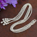Fashion Women Multi Layer Necklace Sweater Chain Jewelry Long Necklace U0E9 X5H3