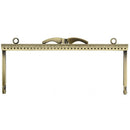 Metal Frame Kiss Clasp Arch For Purse Bag Bronze 19cm x 8.5cm T4J3