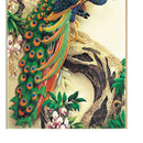 40x30cm 5D Diamond DIY Painting Craft Kit Wall Hanging Decor Couple Peacock
