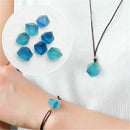 Natural Stone Blue Fluorite Crystal Rock Octahedron Quartz Specimen Decoration