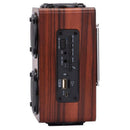 Loudspeaker  Wireless Bluetooth Speaker Wooden Super Bass Stereo Household