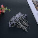 50pcs Rhinestone Head Pins DIY Sew Straight Dressmaking Fixing Needles Tool