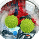 2pcs Reusable Dryer Laundry Ball Fabric Softener Ball Clothes Cleaning Tool