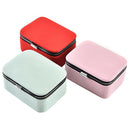 Travel Jewelry Packing Box Cosmetic Makeup Organizer Jewelry Box Earrings D
