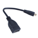 High Speed mini HDMI Male To HDMI Female Cable with Ethernet / 1.4 Version