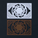 Window Grille DIY Metal Stencil Scrapbook Embroidery Craft Cutting Die