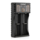 For Ni-MH/Ni-Cd Li-ion LiFePO4 Battery 2 Slot 5V USB Battery Charger LED Display
