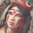 5D DIY Round Drill Diamond Painting Beauty Wolf Cross Stitch Embroidery Kit