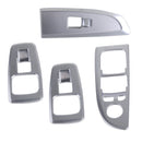 4x Interior Door Window Lift Switch Button Cover Trim fit for BMW 7 Series 16-17