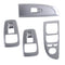 4x Interior Door Window Lift Switch Button Cover Trim fit for BMW 7 Series 16-17