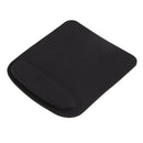 Rectangle Wrist Support Cloth + EVA Mouse Pad Mice Mat For Compute black 21