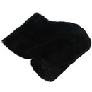 Women's Faux Rabbit Fur Scarf Autumn Winter Scarves black C7S4