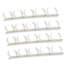 20 Clip Kitchen Spice Gripper Strip Jar Rack Holder Organizer Stick to Door
