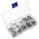 200pcs/Box M3/4/5/6/8 Hex Socket Drive Allen Head Cap Screw Bolt Assortment Kit