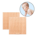 Montessori Number Tracing Boards Double Sided Wooden Learning Material 123