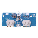 Dual Micro USB 3.7V to 5V 2A Boost Mobile Power Bank DIY Charger Step Up Boa Hn