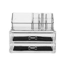 Acrylic Clear Makeup Organiser Cosmetic Jewellery Drawer Case Box Storage S5L1