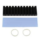 2 Pack PCIe M.2 SSD 2280 Heatsinks Cooler DIY Laptop PC Memory Cooling Fin +