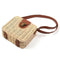 Women's Handbags Mini Women Messenger Bags Leather Square Straw Ladies Cros P2V7