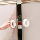 4x Round Self-Stick Cabinet Drawer Handle Helper Auxiliary Door Window  UWK