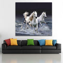 DIY 5D   Diamond  "Horse Without a  Stop " Painting Home Decor