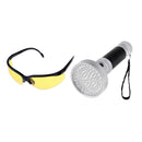 LED UV Flashlight Pet Urine Fluorescent Counterfeit Inspection Light Lamp Torch